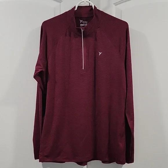 Old Navy Active Go-Dry Quarter Zip Performance Top - Picture 1 of 10